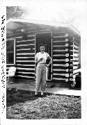 Judy Dorrough; cabin she and dad rented on ther Honeymoon